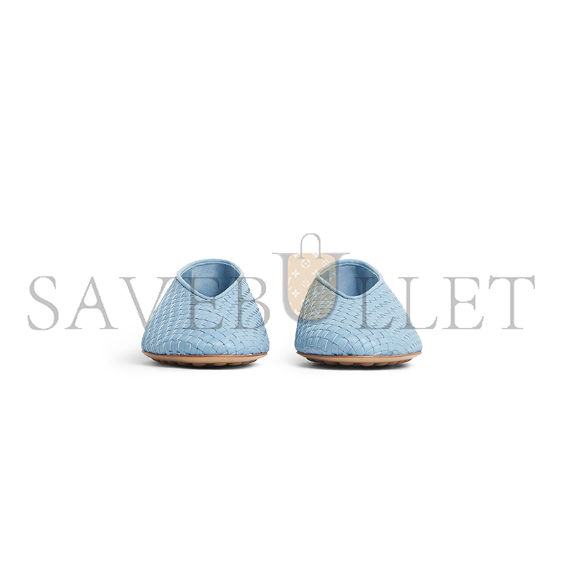 BOTTEGA VENETA ROSA BALLERINA 837887V4VE09113 BOTTEGA VENETA ROSA BALLERINA 837887V4VE09113